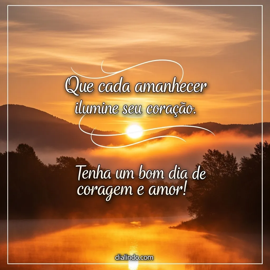Luz e Coragem a Cada Amanhecer