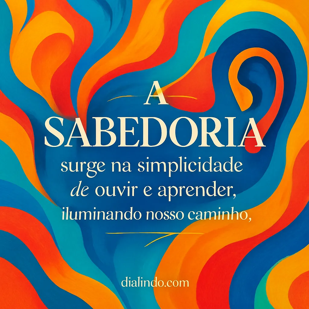 Sabedoria na Escuta Silenciosa