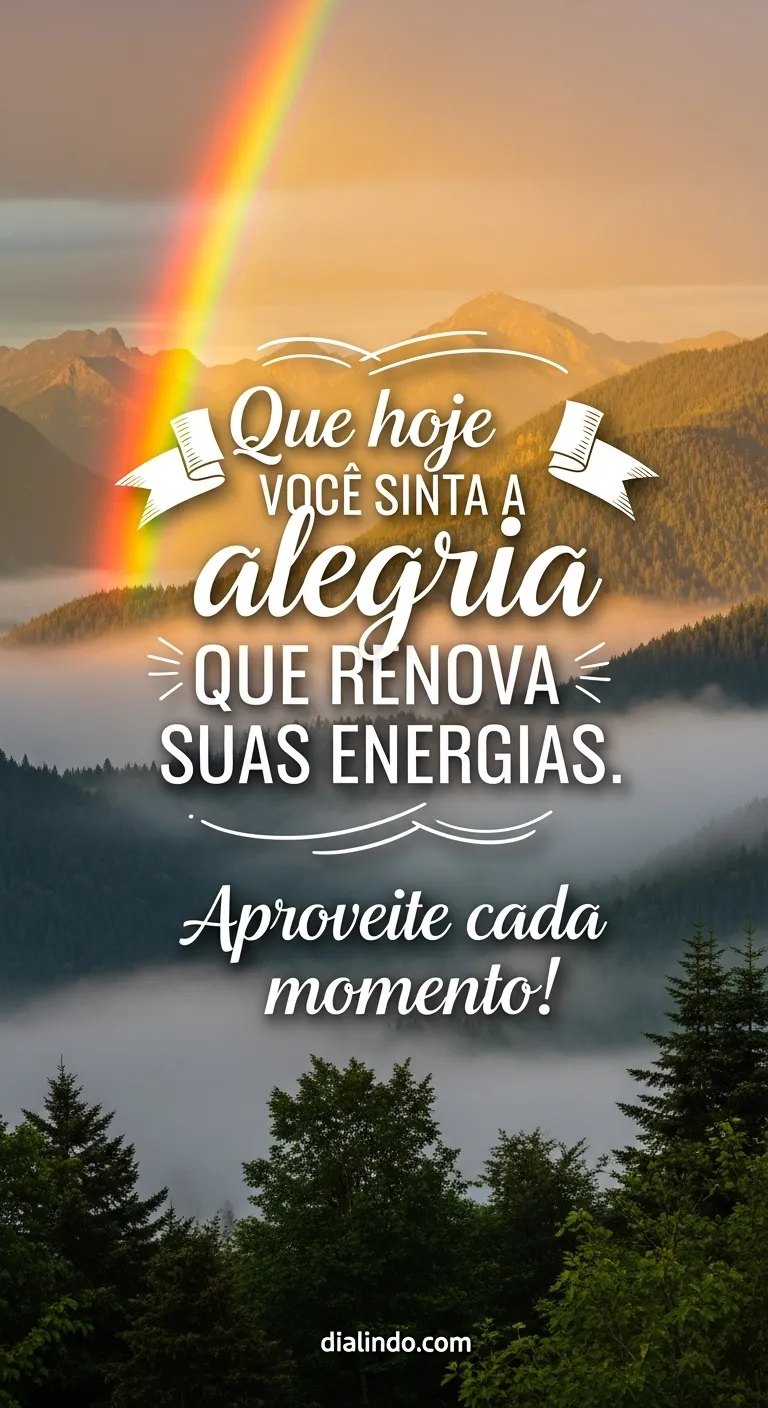 Alegria que Renova e Transforma