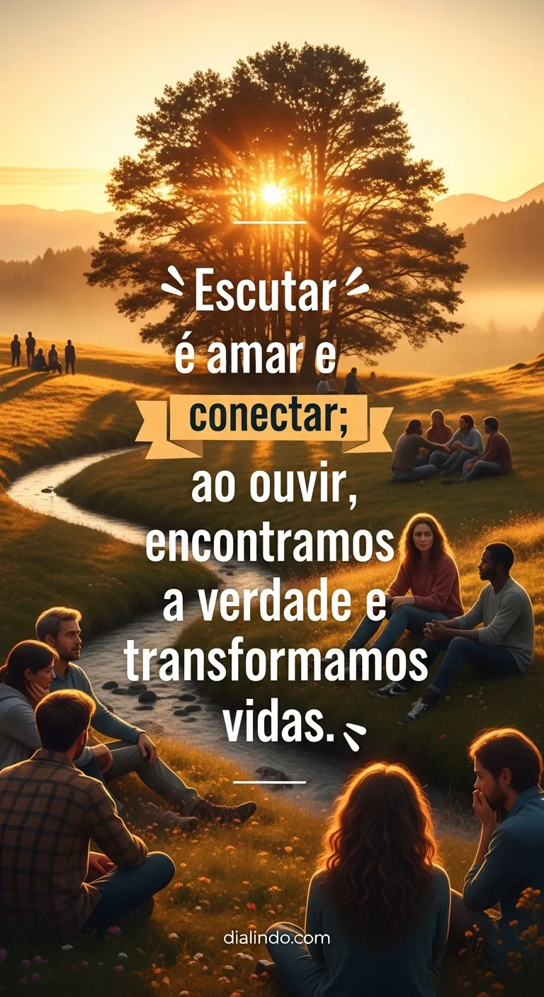 Escuta: O Amor que Transforma