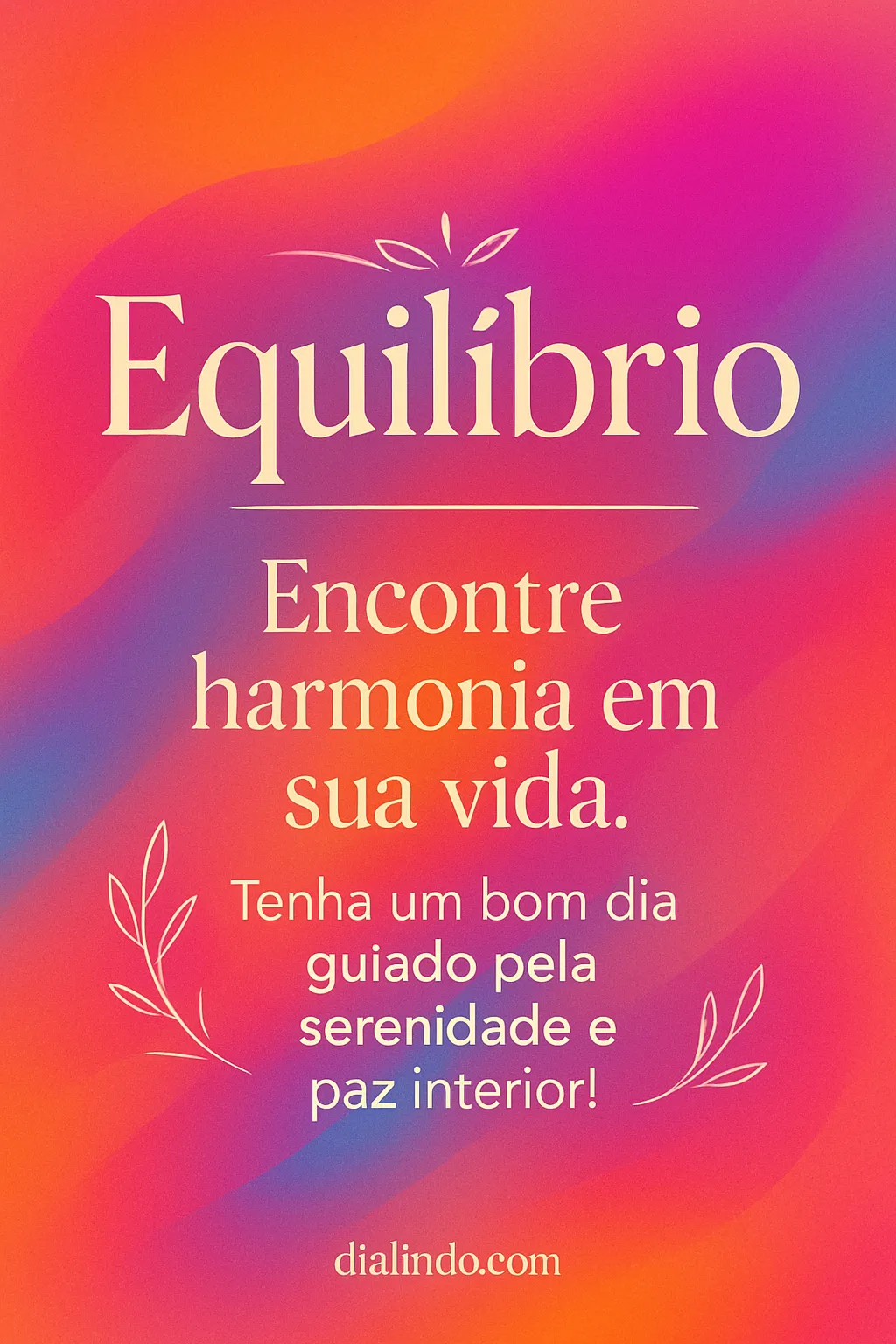 Caminho para a Serenidade Diária