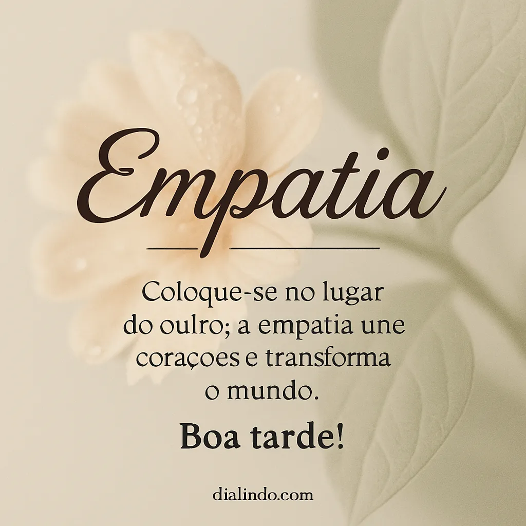 Empatia: A Chave para Transformar