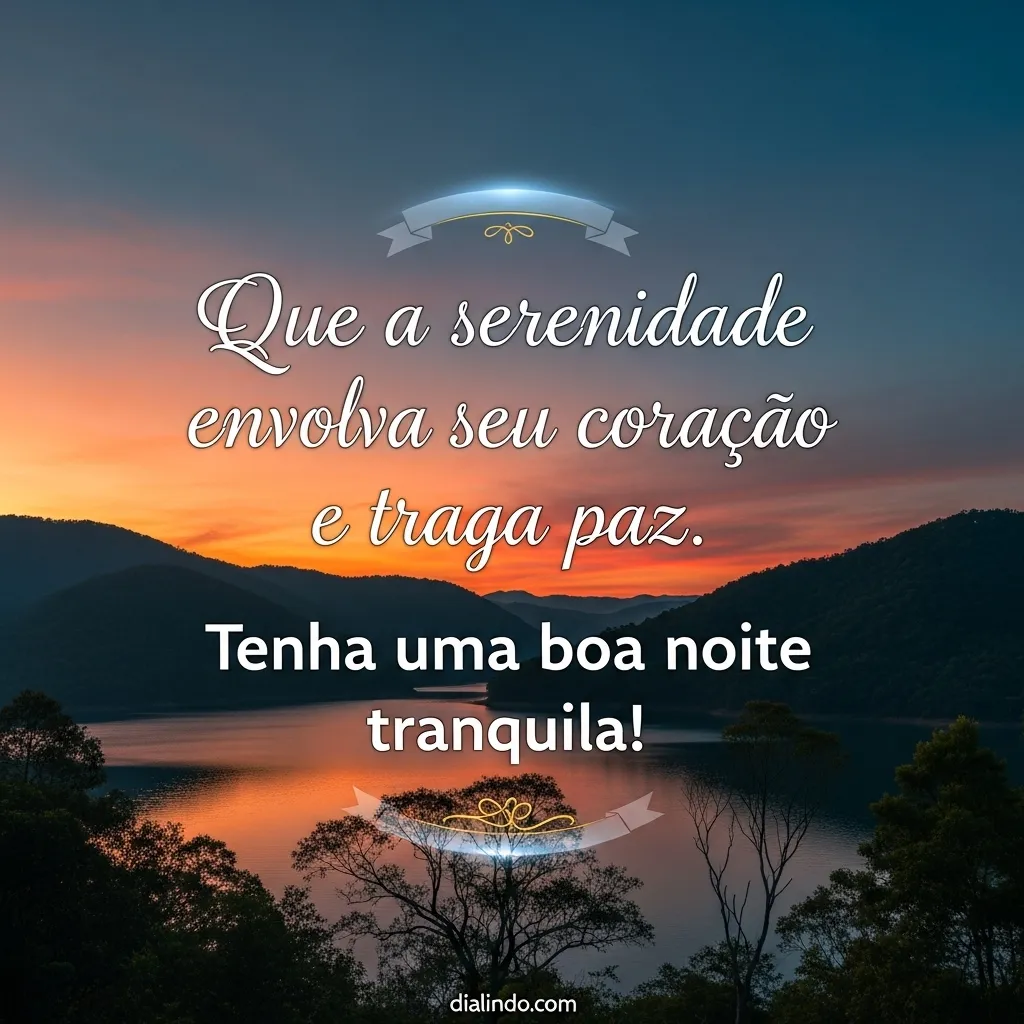 Serenidade e Paz Noturna