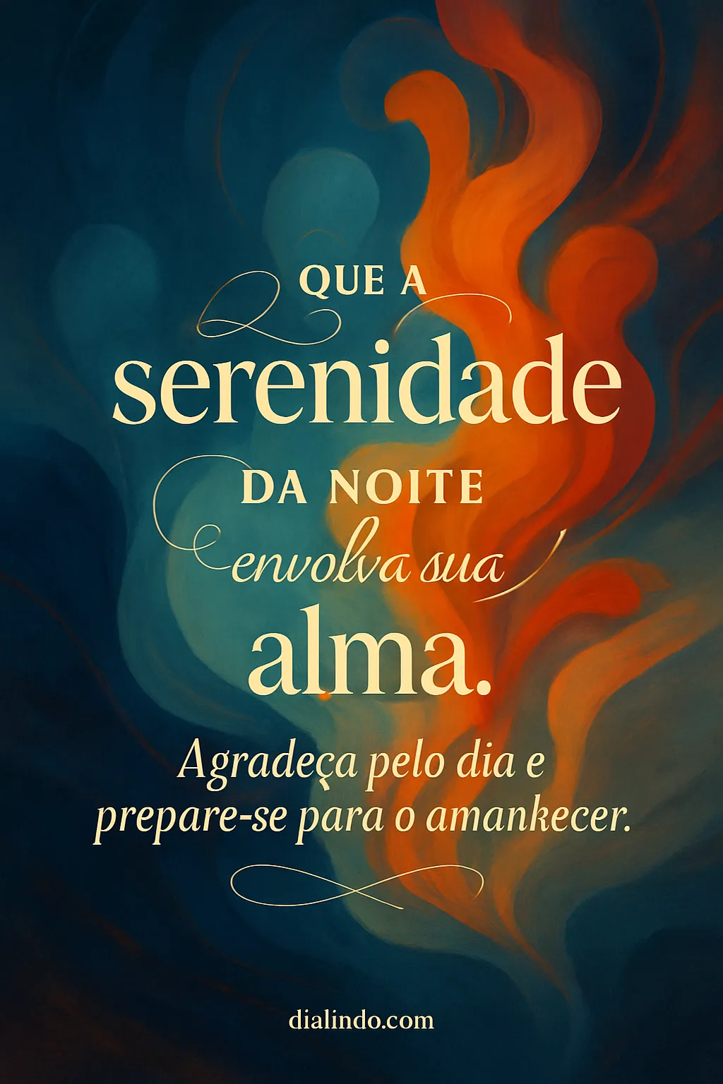 Serenidade Noturna, Amanhã Radiante