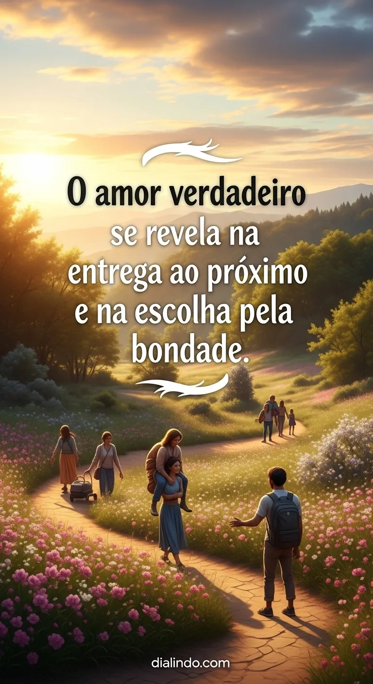 Entrega e Bondade: Amor Verdadeiro