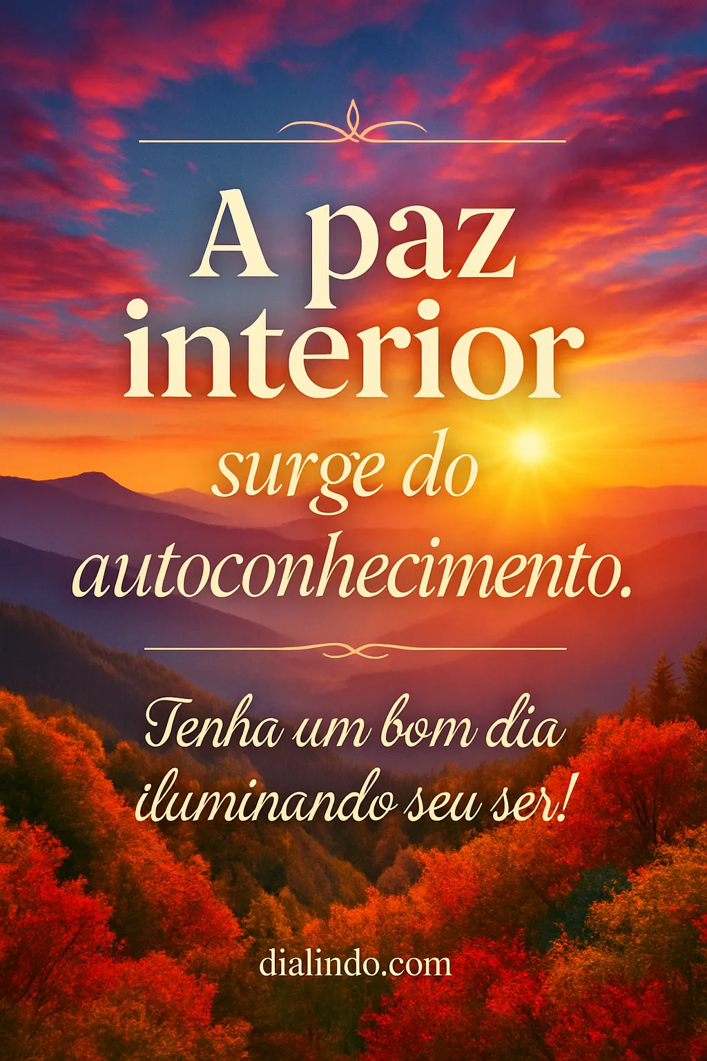 Ilumine Seu Ser Interior - Imagem inspiradora