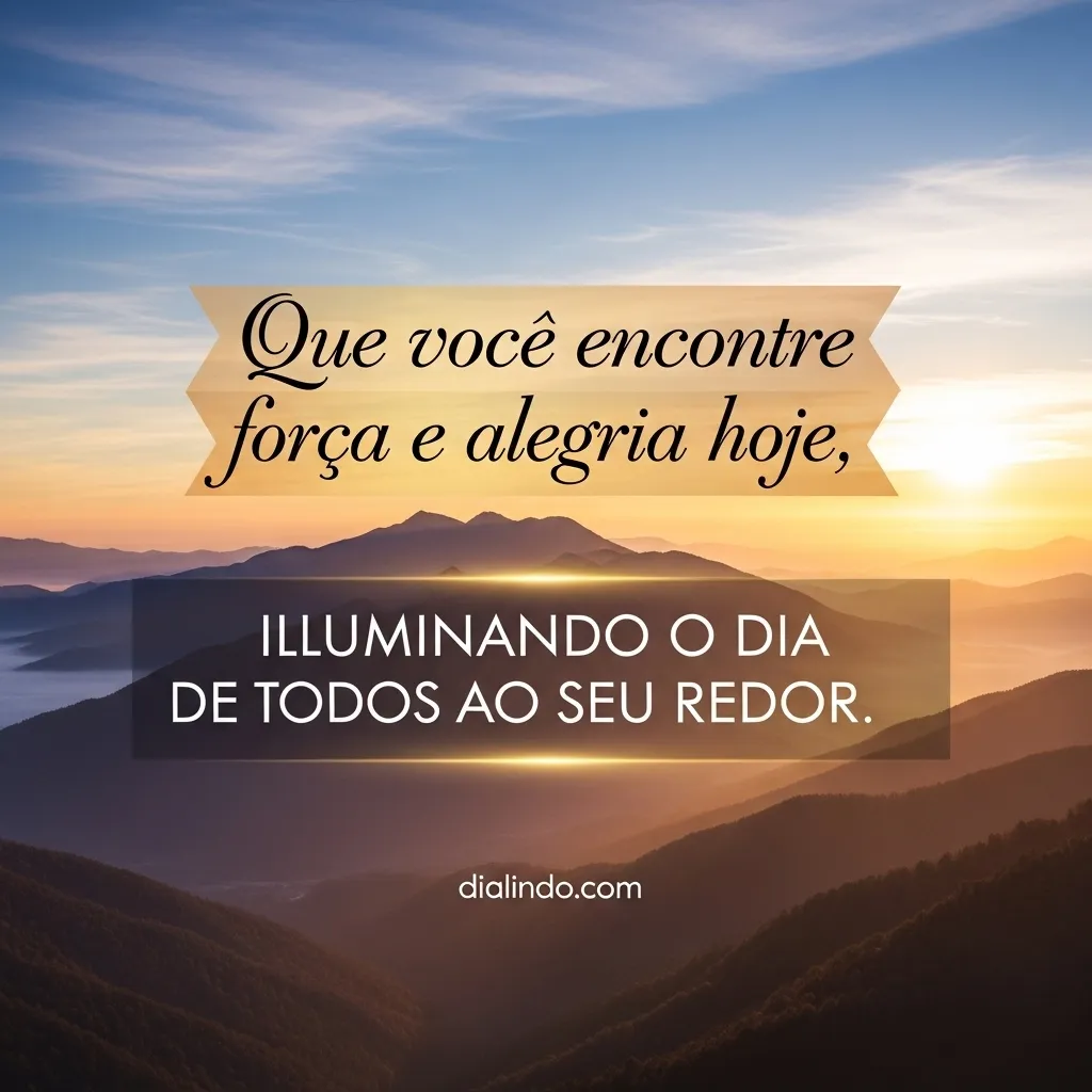 Ilumine Seu Dia com Alegria
