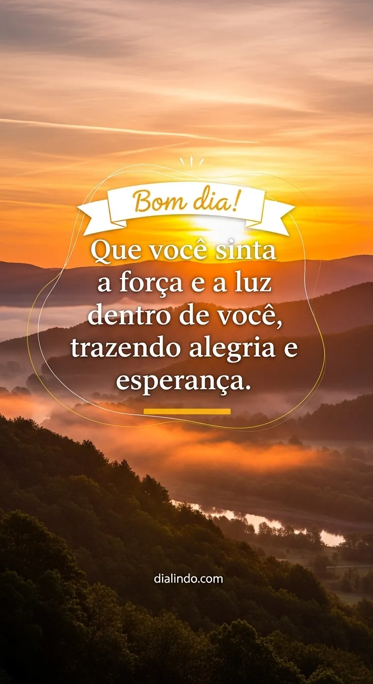 Luz e Alegria na Esperança