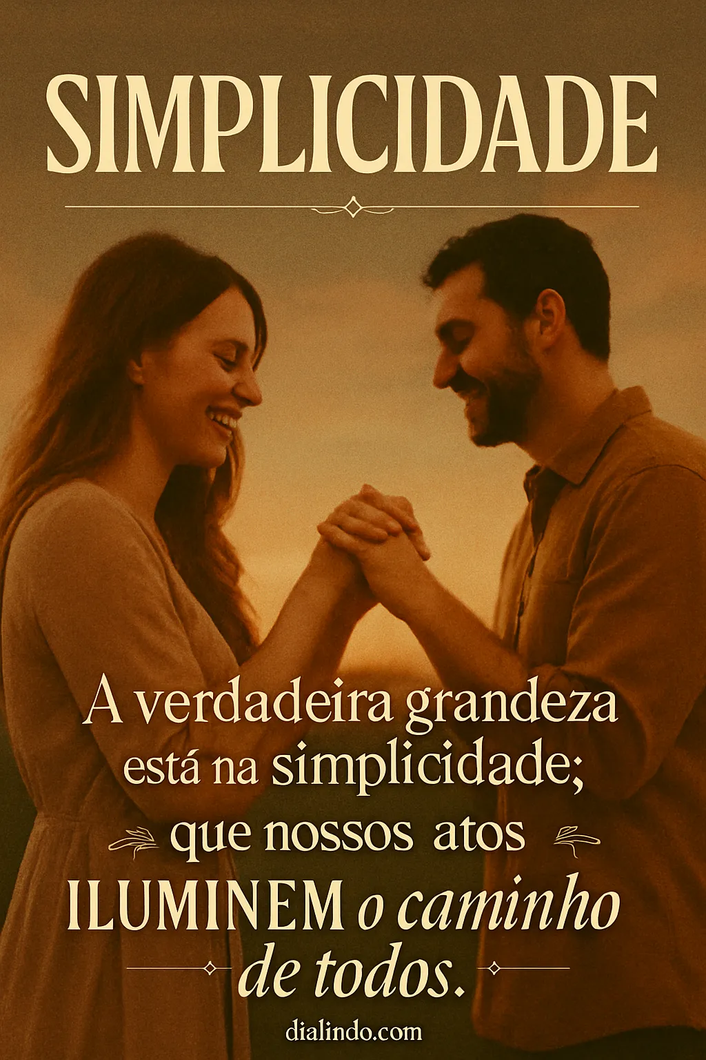 Simplicidade que Ilumina Caminhos