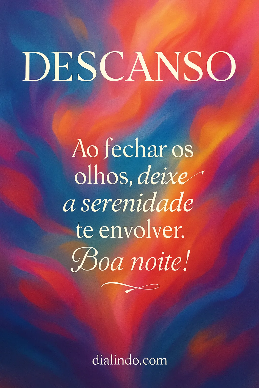 Serenidade na Noite Silenciosa