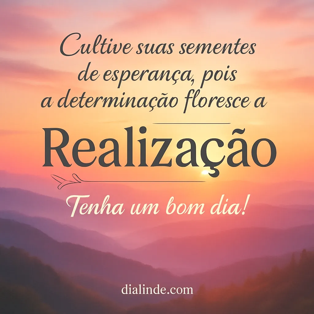 Sementes de Esperança Florescentes