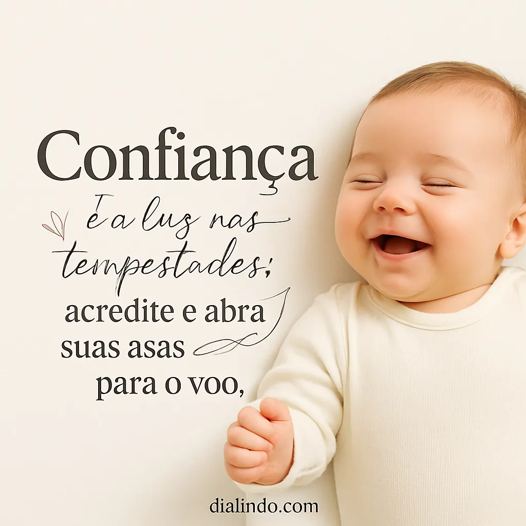 Voe com a Luz da Confiança