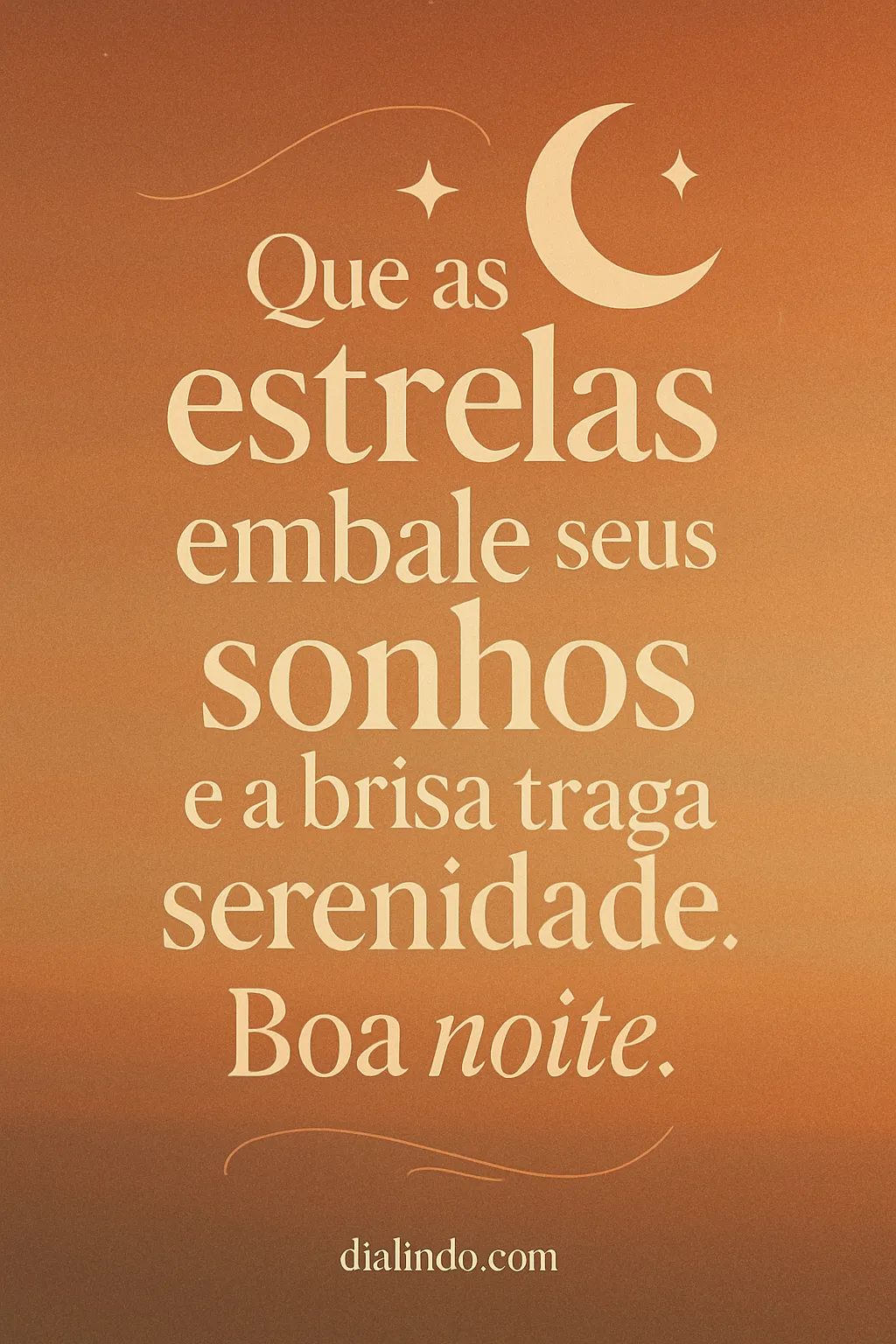 Sonhos nas Estrelas Serenas