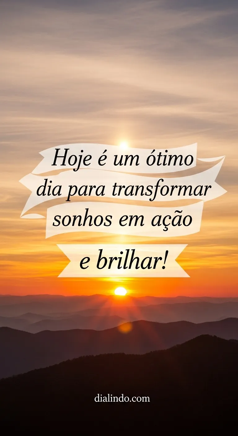 Brilhe e Realize Hoje!