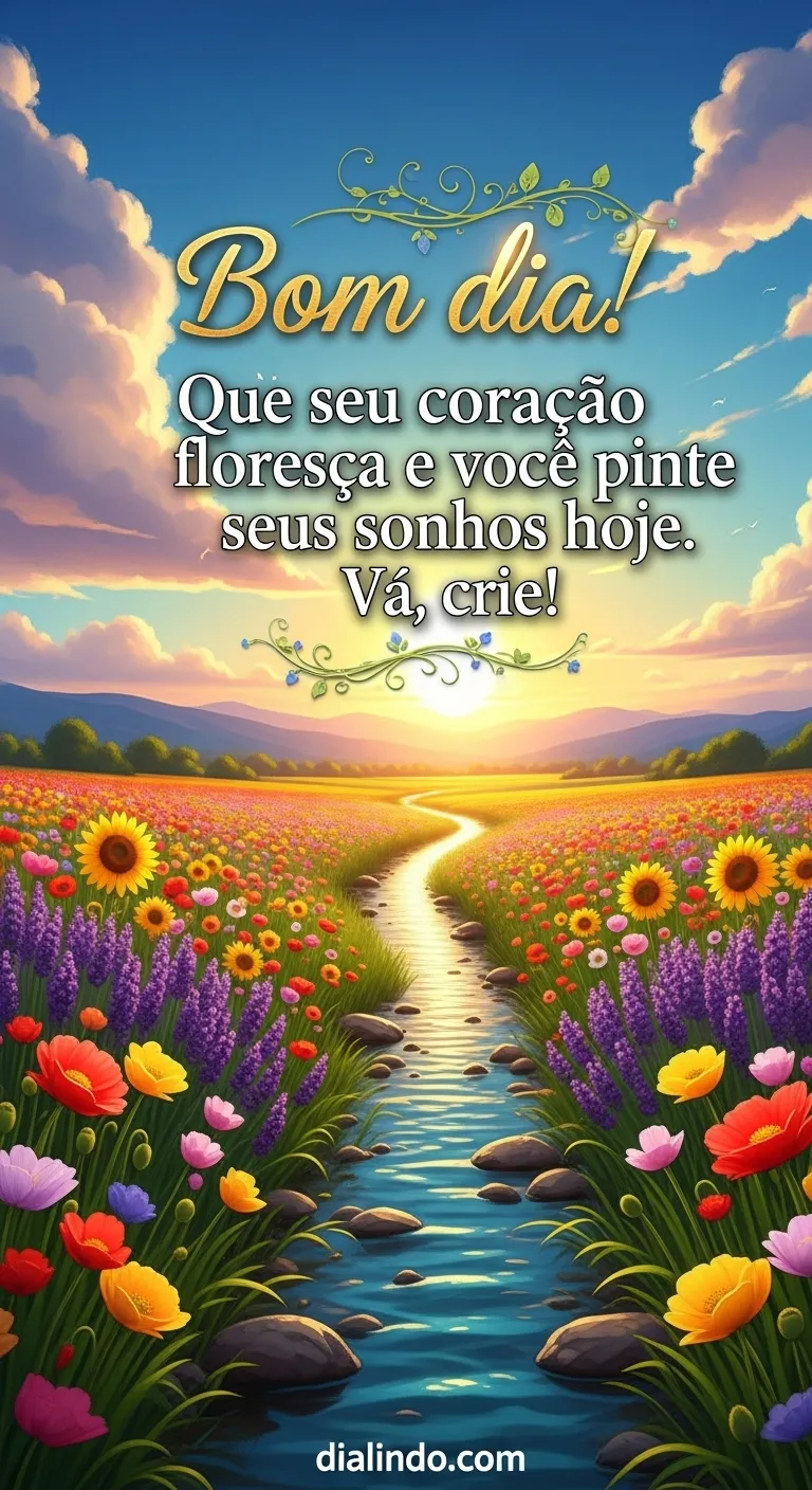 Cores de Sonhos em Flor