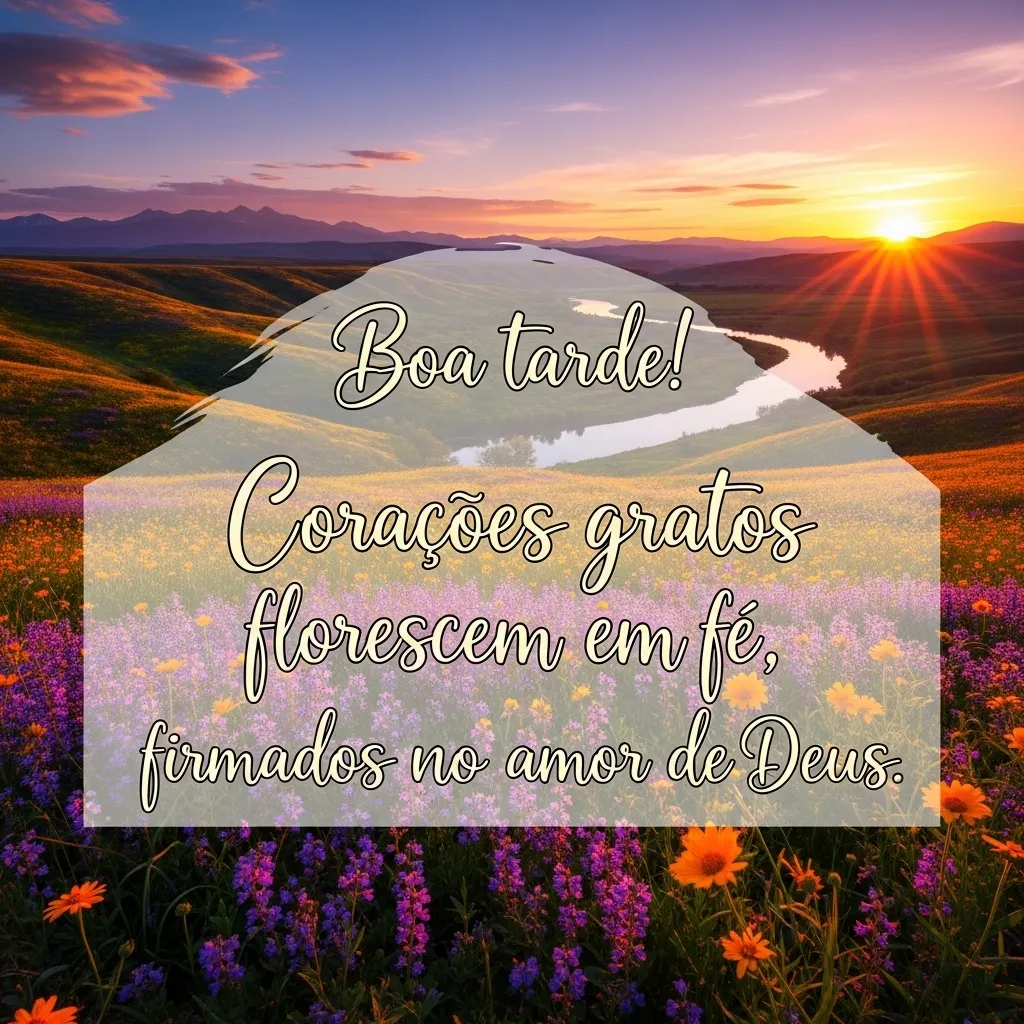 Florescer da Fé Agradecida