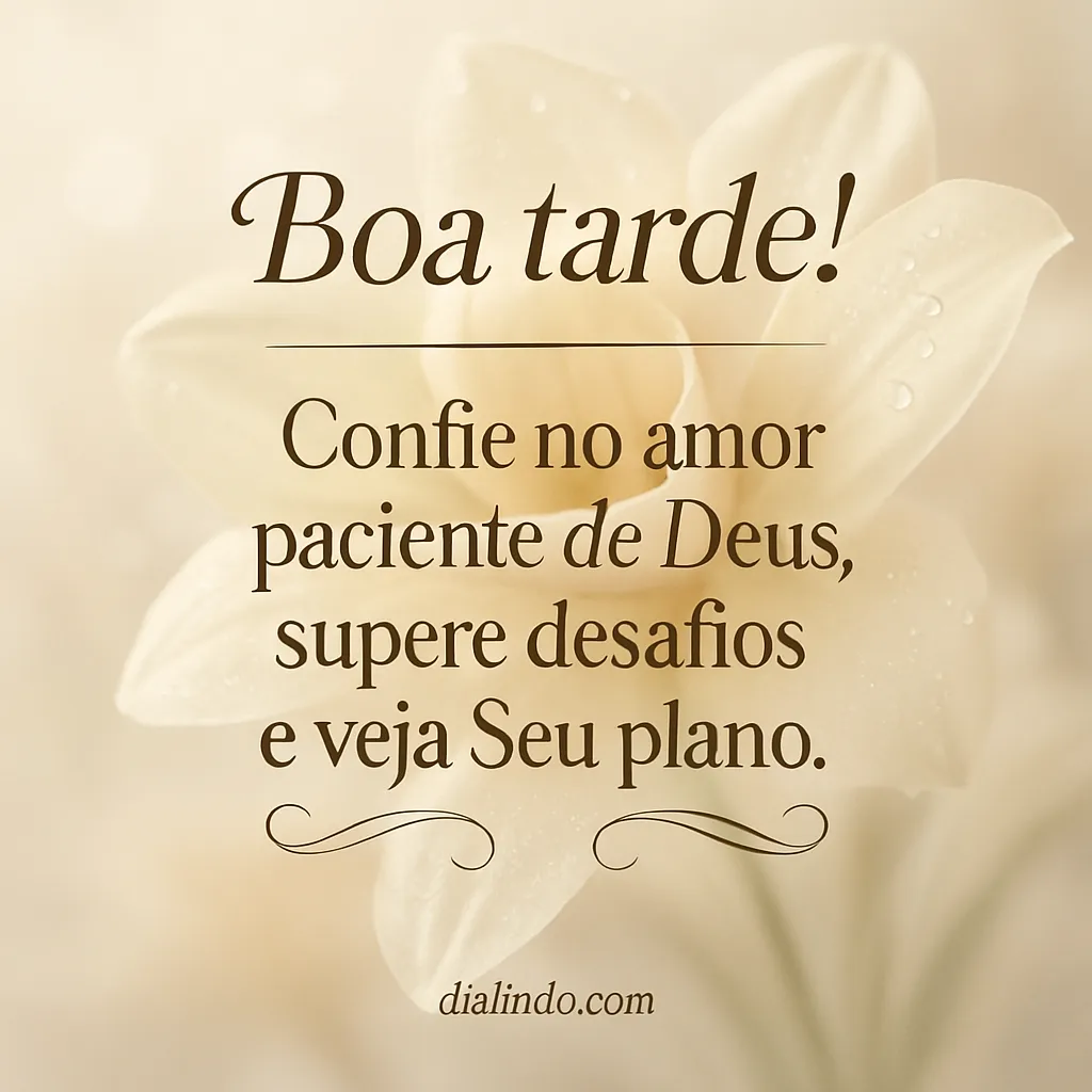 Amor Paciente: Plano Revelado