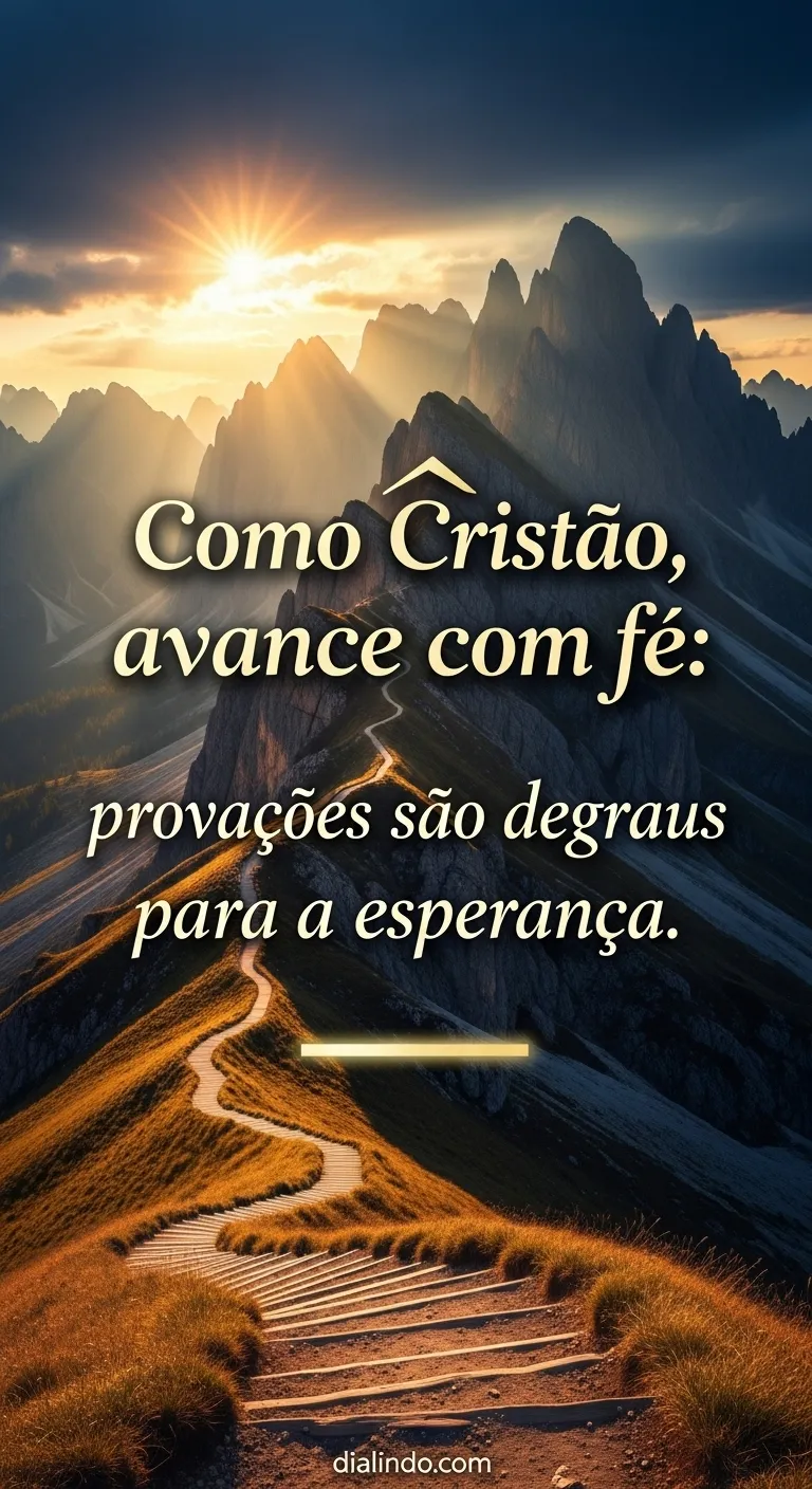 Fé: Degraus da Esperança Cristã