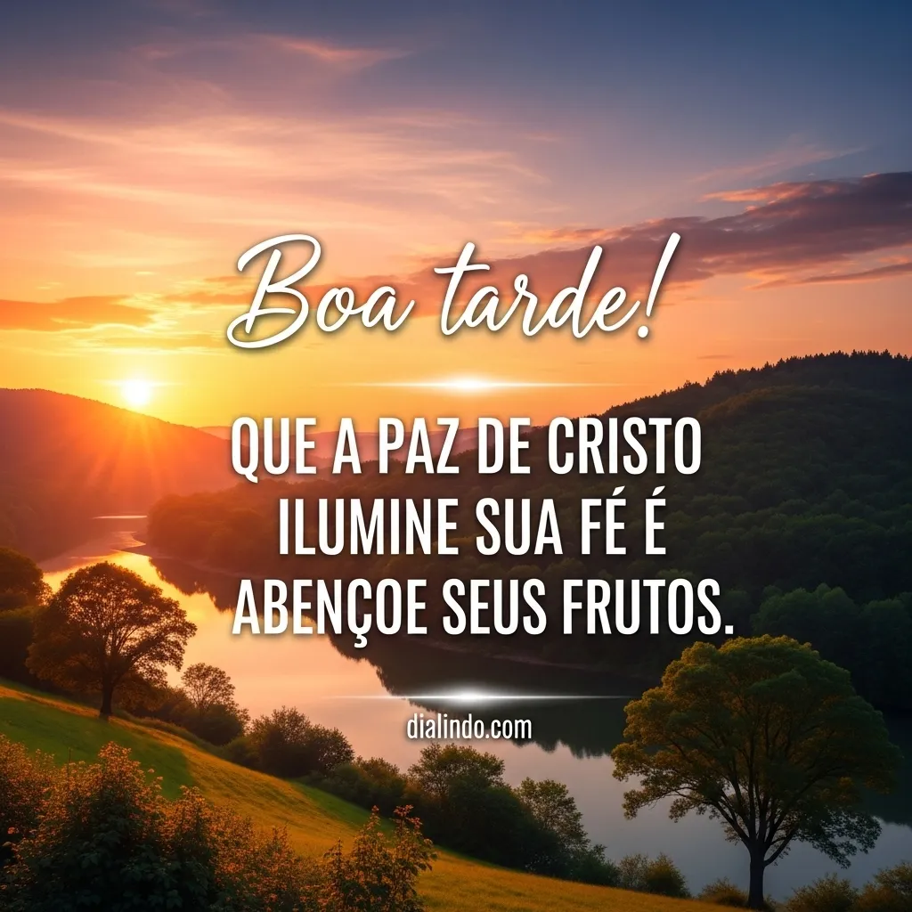 Paz, Luz e Frutos Cristãos