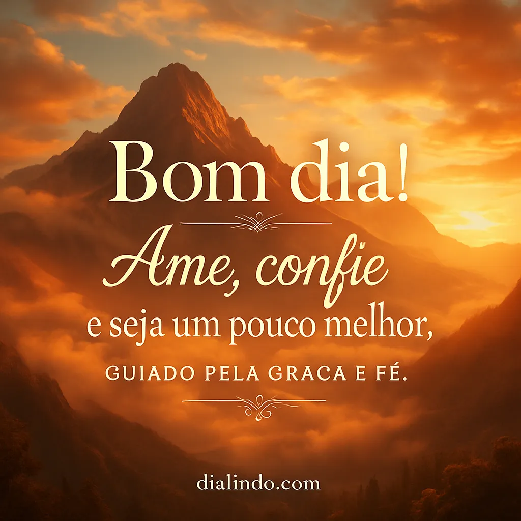 Amanhecer: Amor, Fé, Evolução.