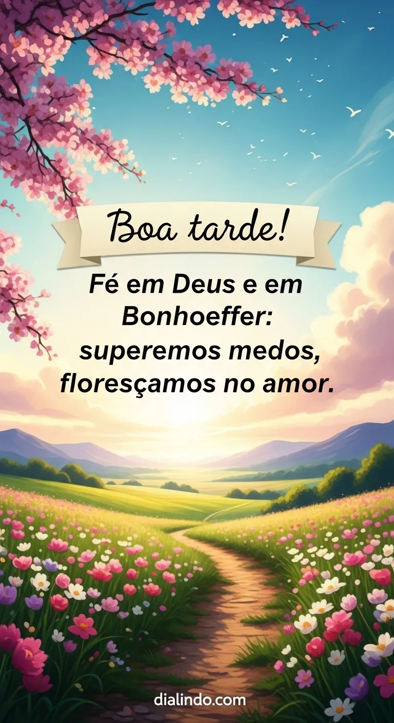 Florescer: Fé, Amor, Bonhoeffer