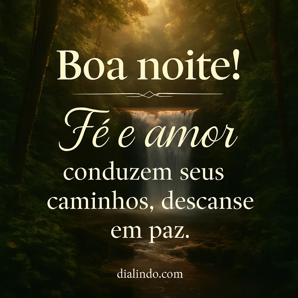 Descanso Guiado por Fé e Amor