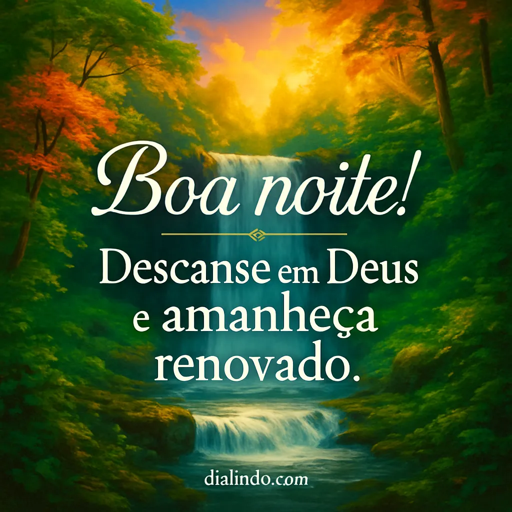 Noite de entrega, aurora nova.