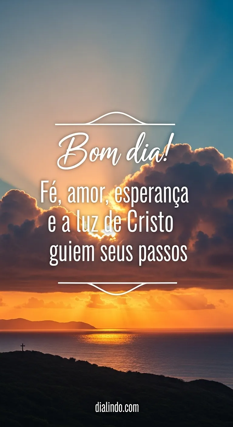 Rumo à Aurora Cristã.