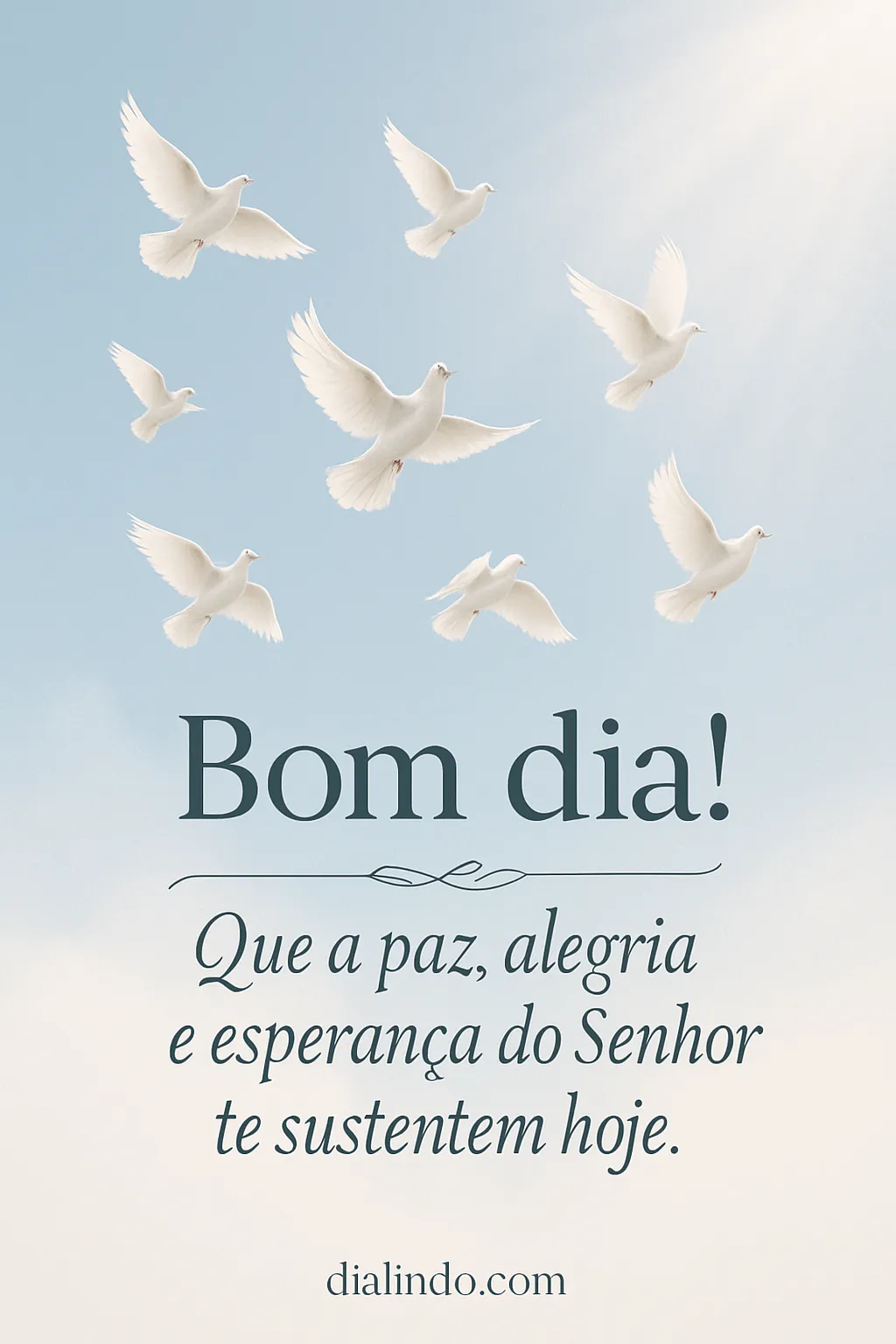 Sustento Divino: Paz Hoje