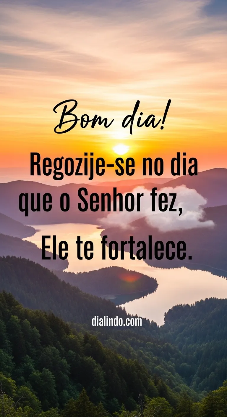 Alegria Fortalecida no Novo Amanhecer