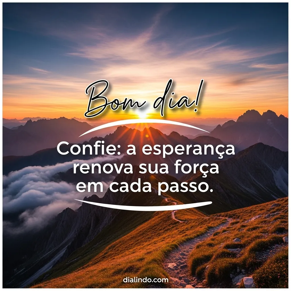 Passos de Esperança Reforçada.