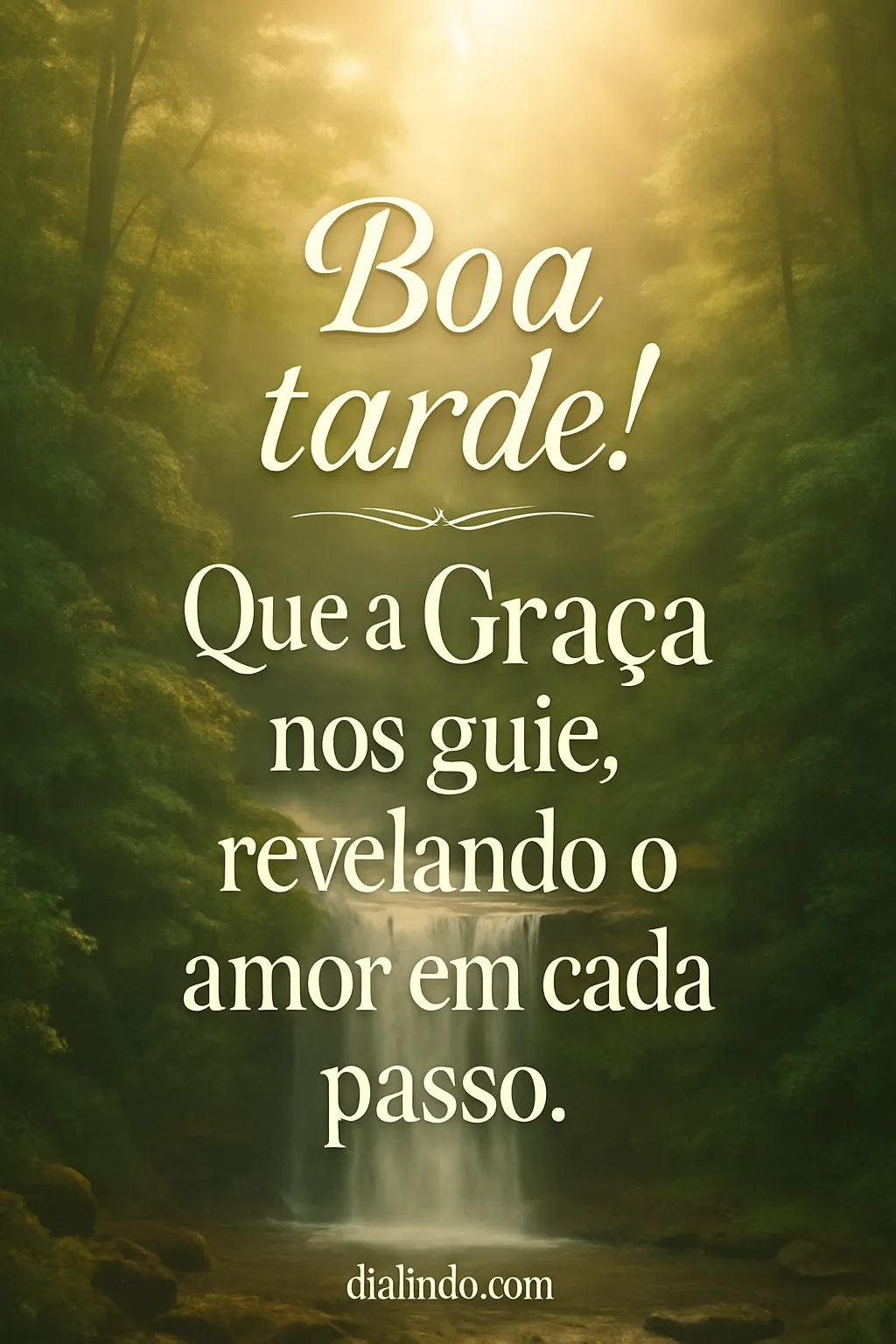 Amor Guiado, Passos Iluminados.