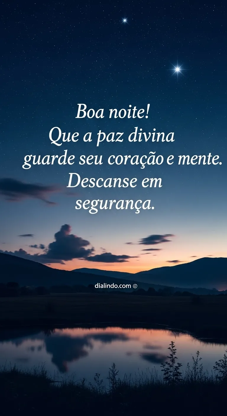 Amparo Noturno: Coração Sereno