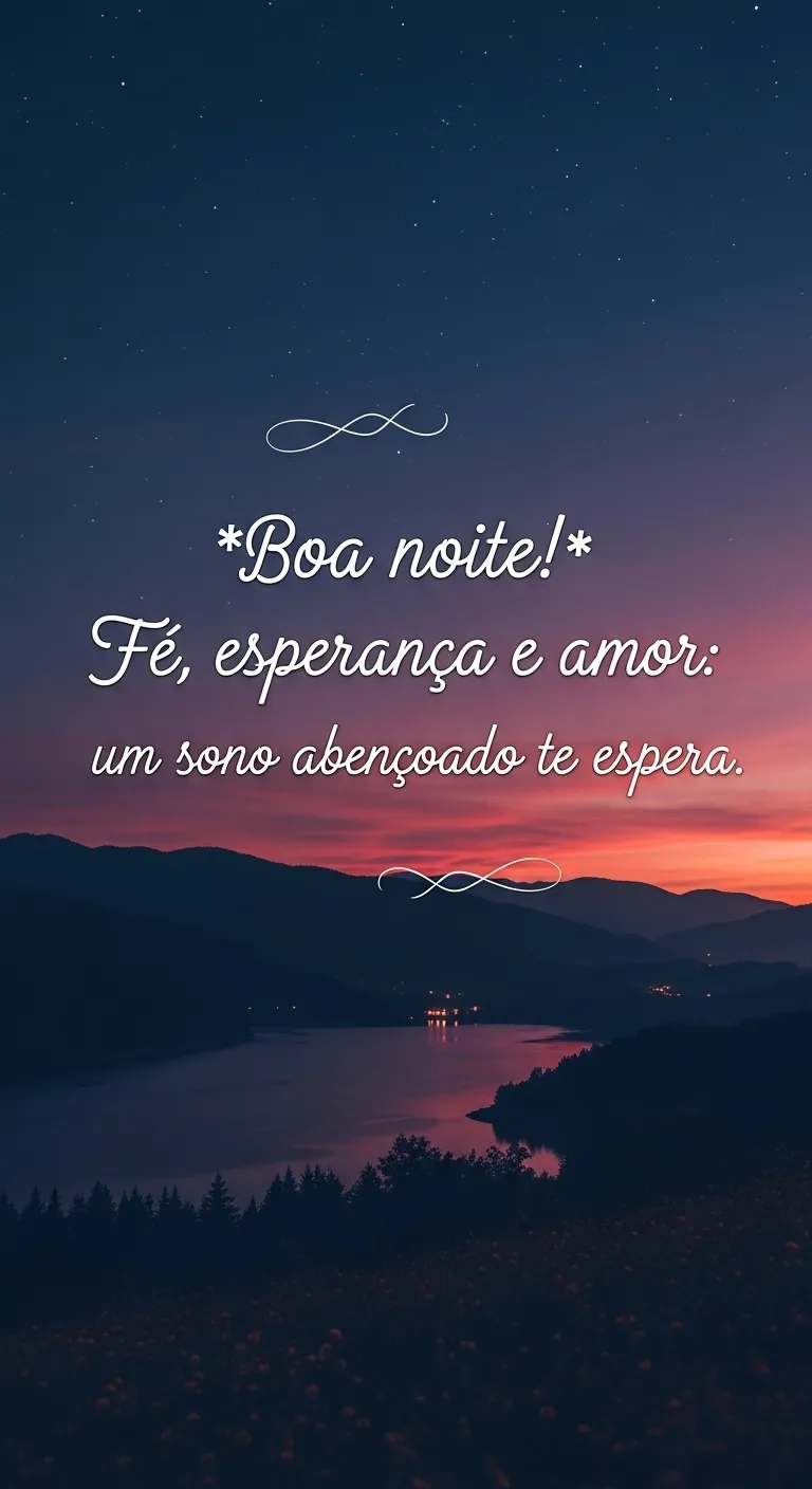 Sono Abençoado: Trindade Noturna