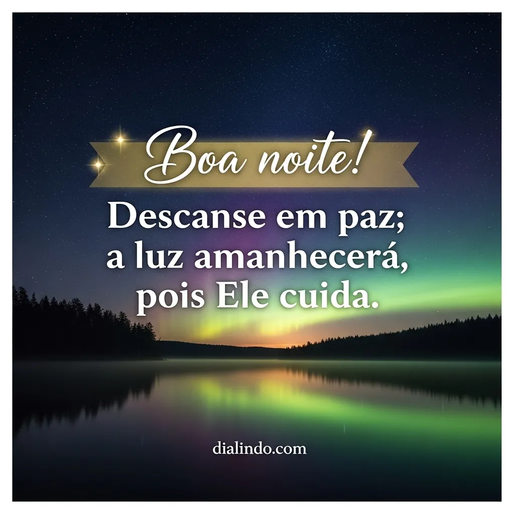 Alívio Noturno, Amanhecer Divino.