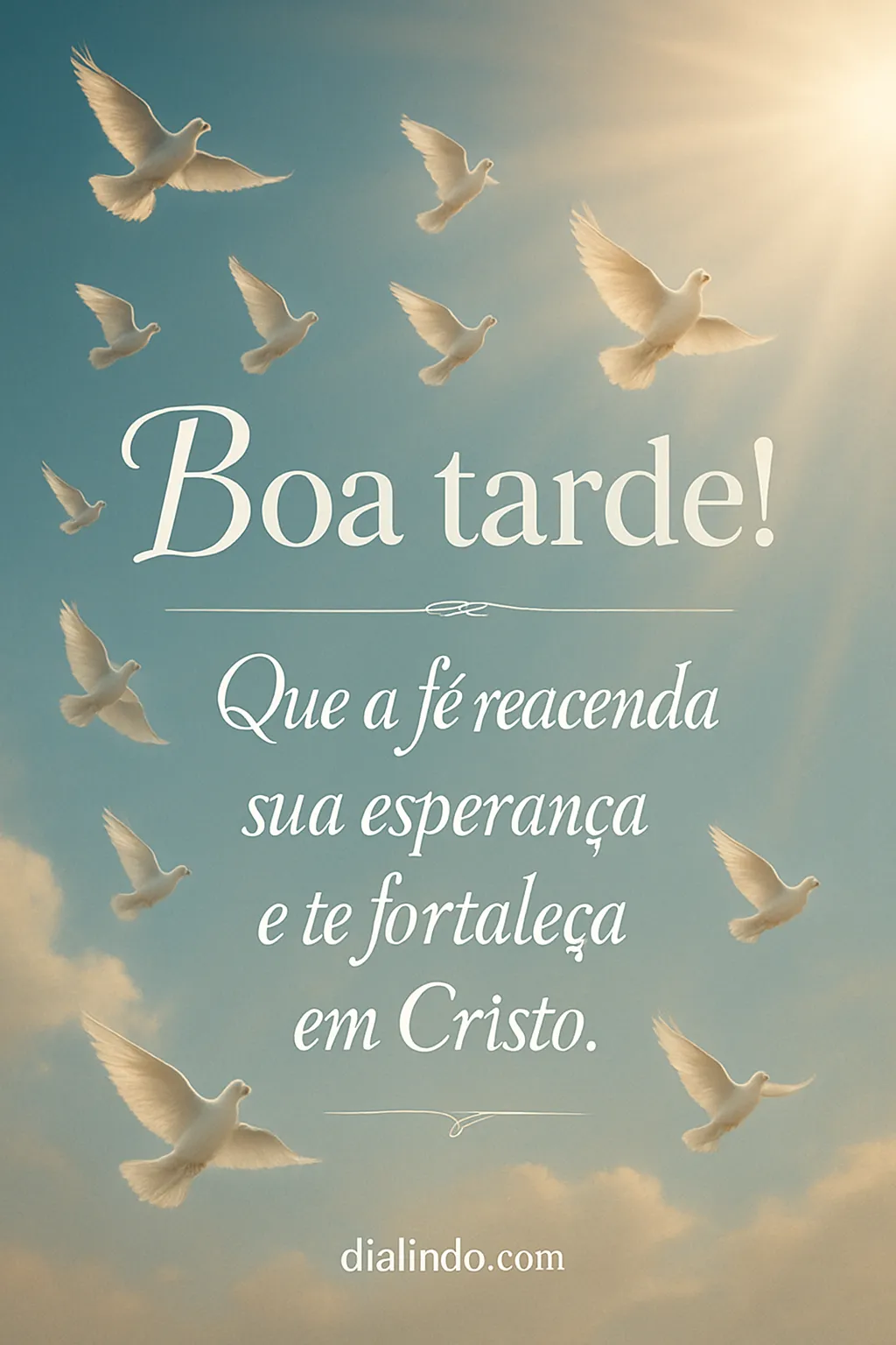 Esperança Reacesa: Fé em Cristo