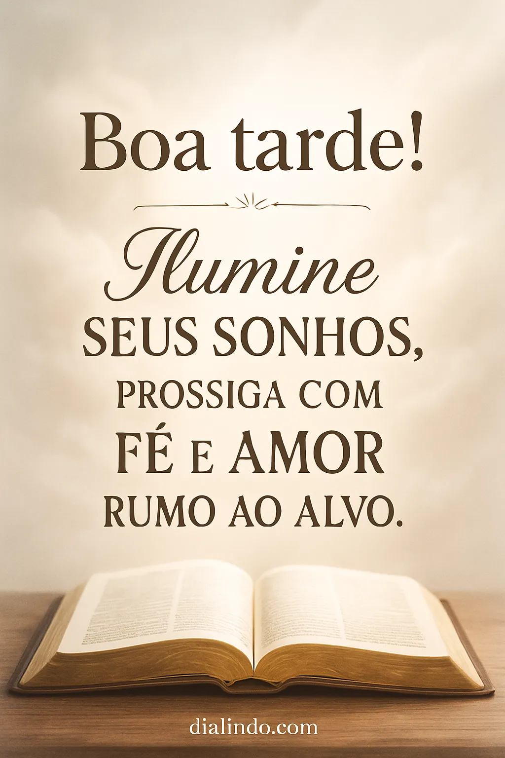 Alvo Iluminado: Sonhe, Ame, Creia