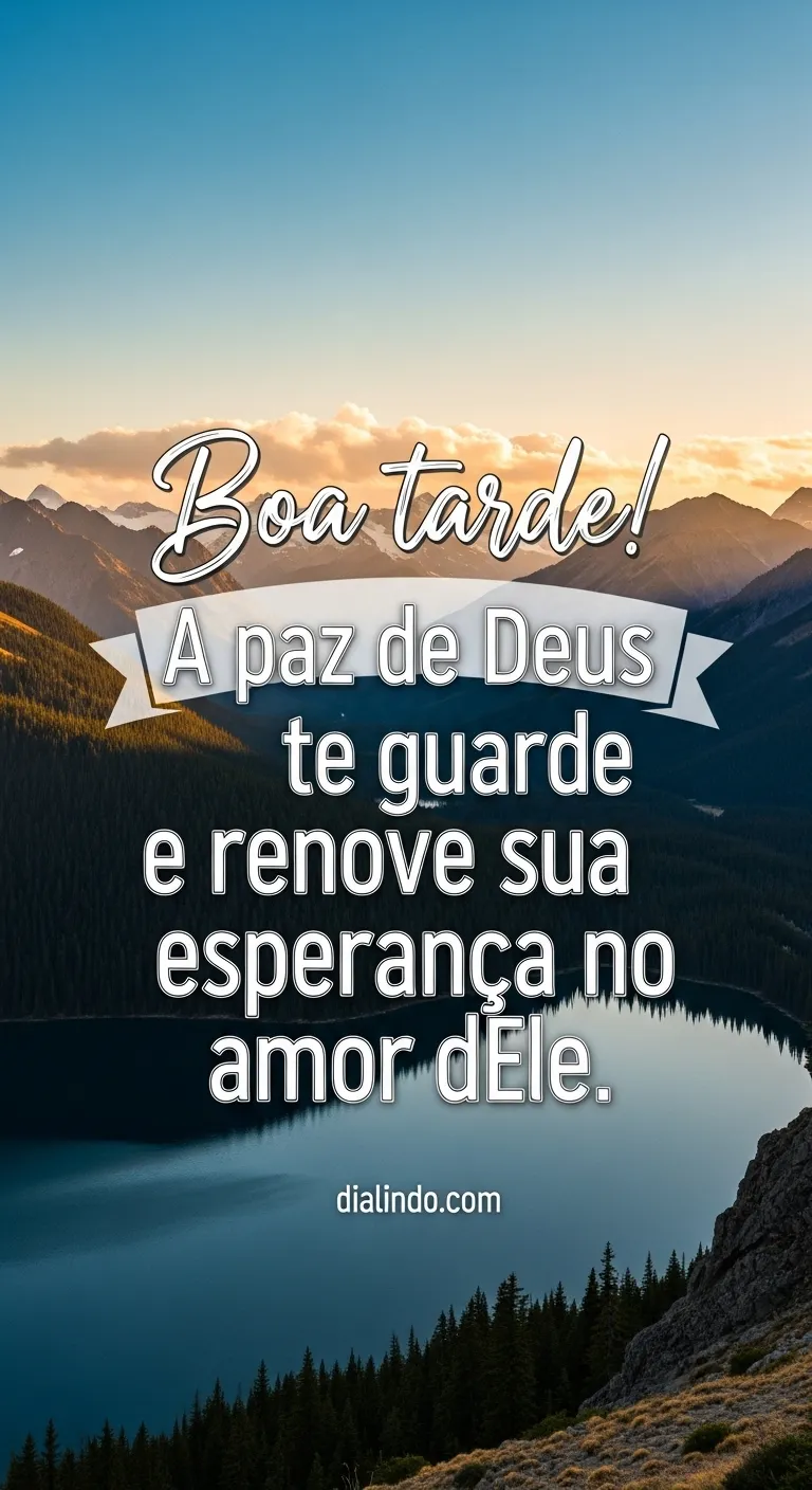 Paz, Esperança e Amor Divino