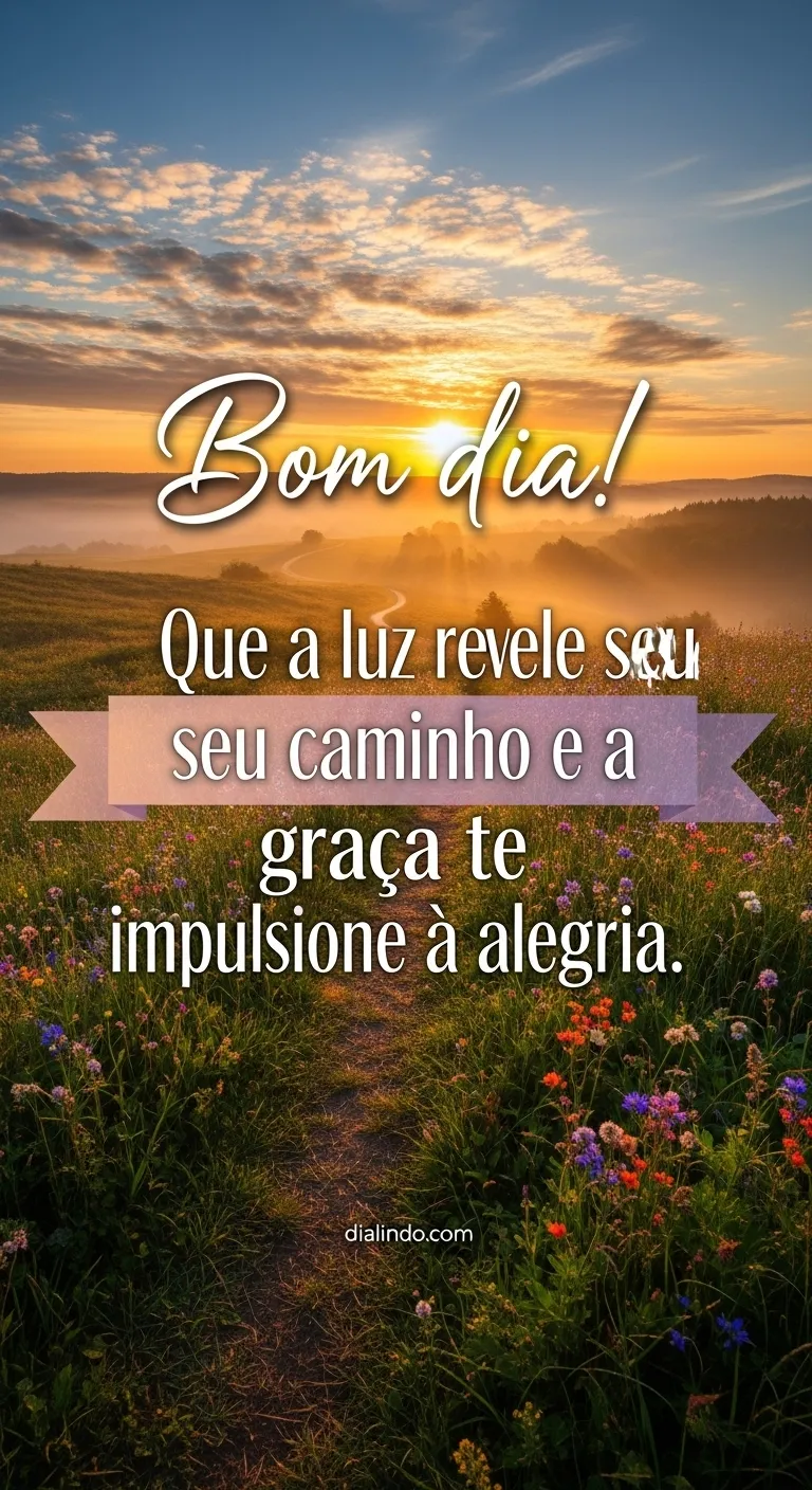 Luz, Graça, Rumo à Alegria