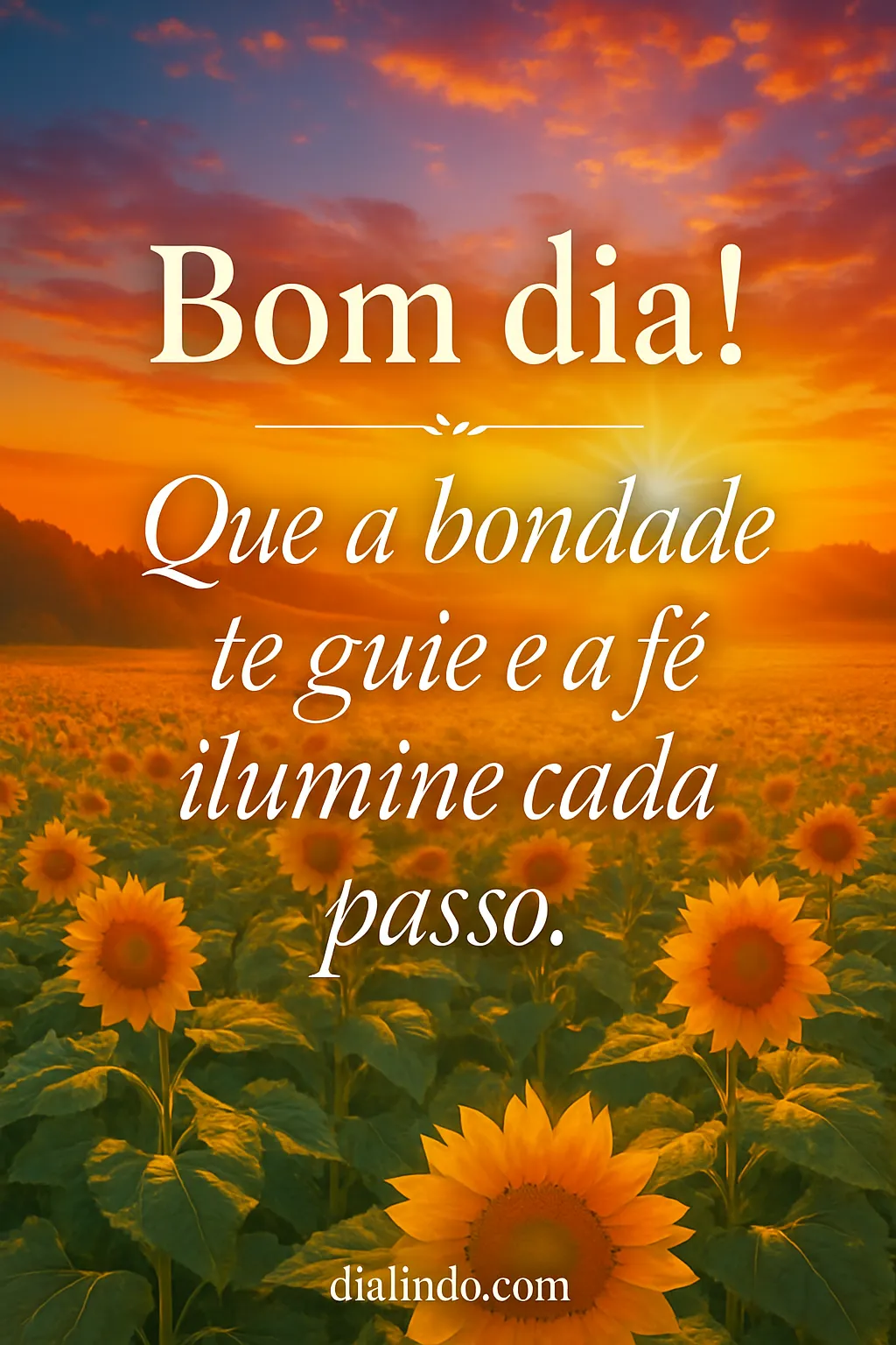 Rumo à Luz Benevolente.