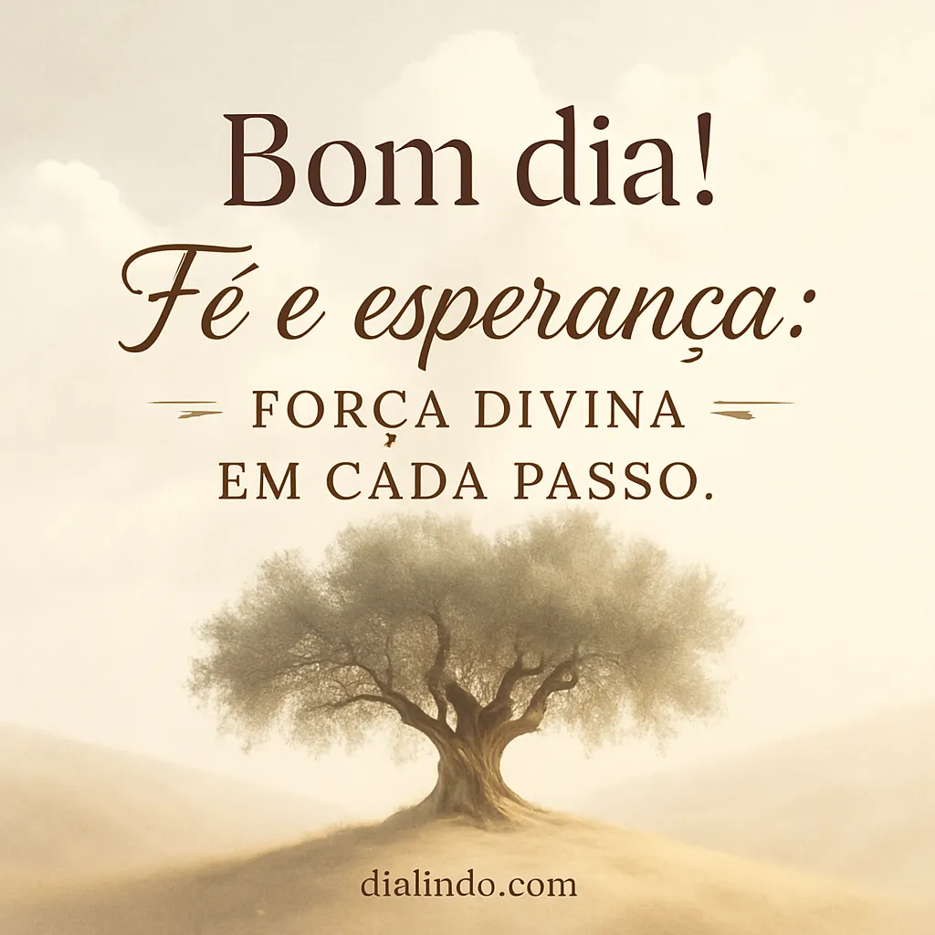 Passos Divinos: Fé e Esperança