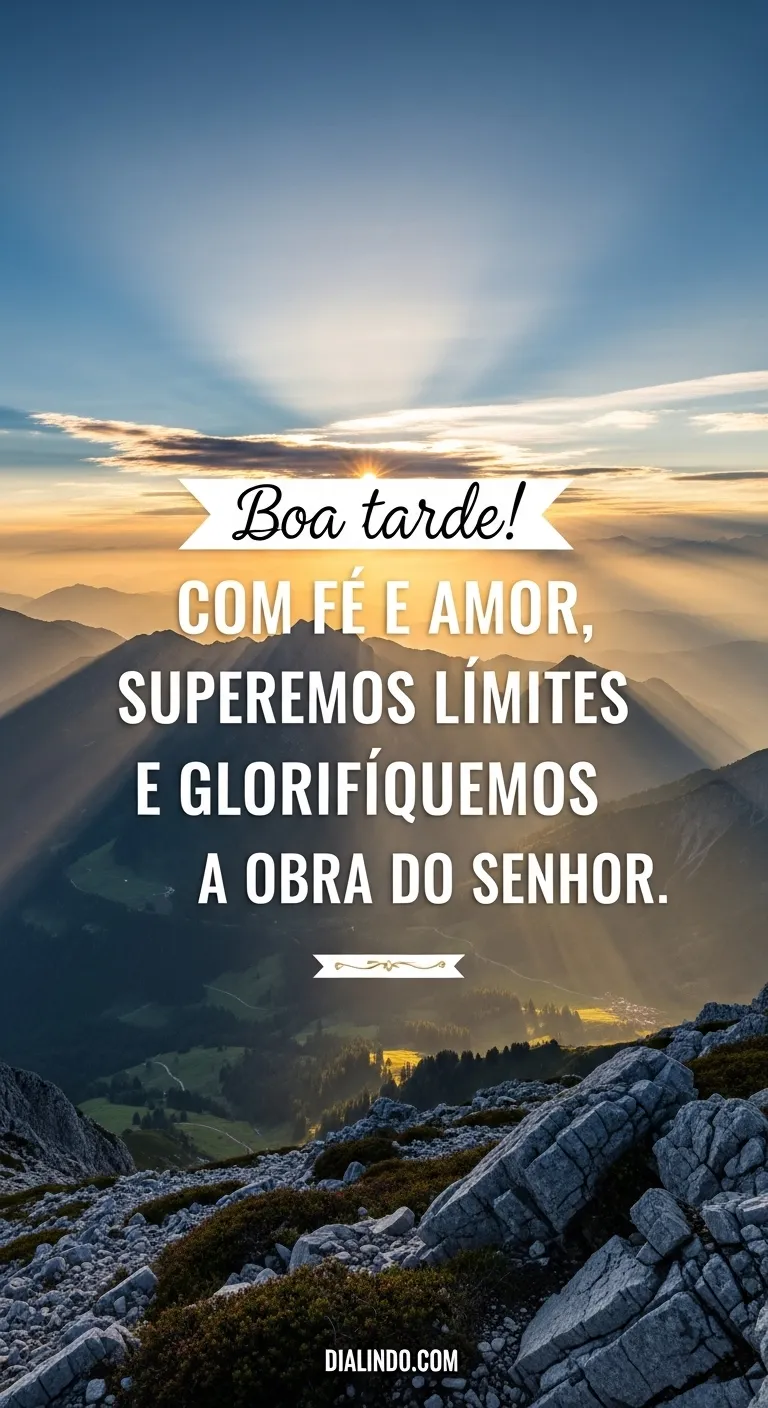 Fé, Amor e Superação Divina