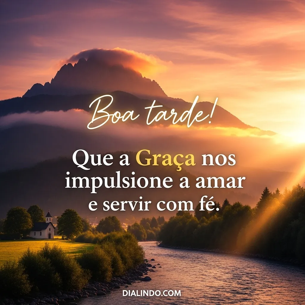 Graça: Amor e Serviço Ativo.
