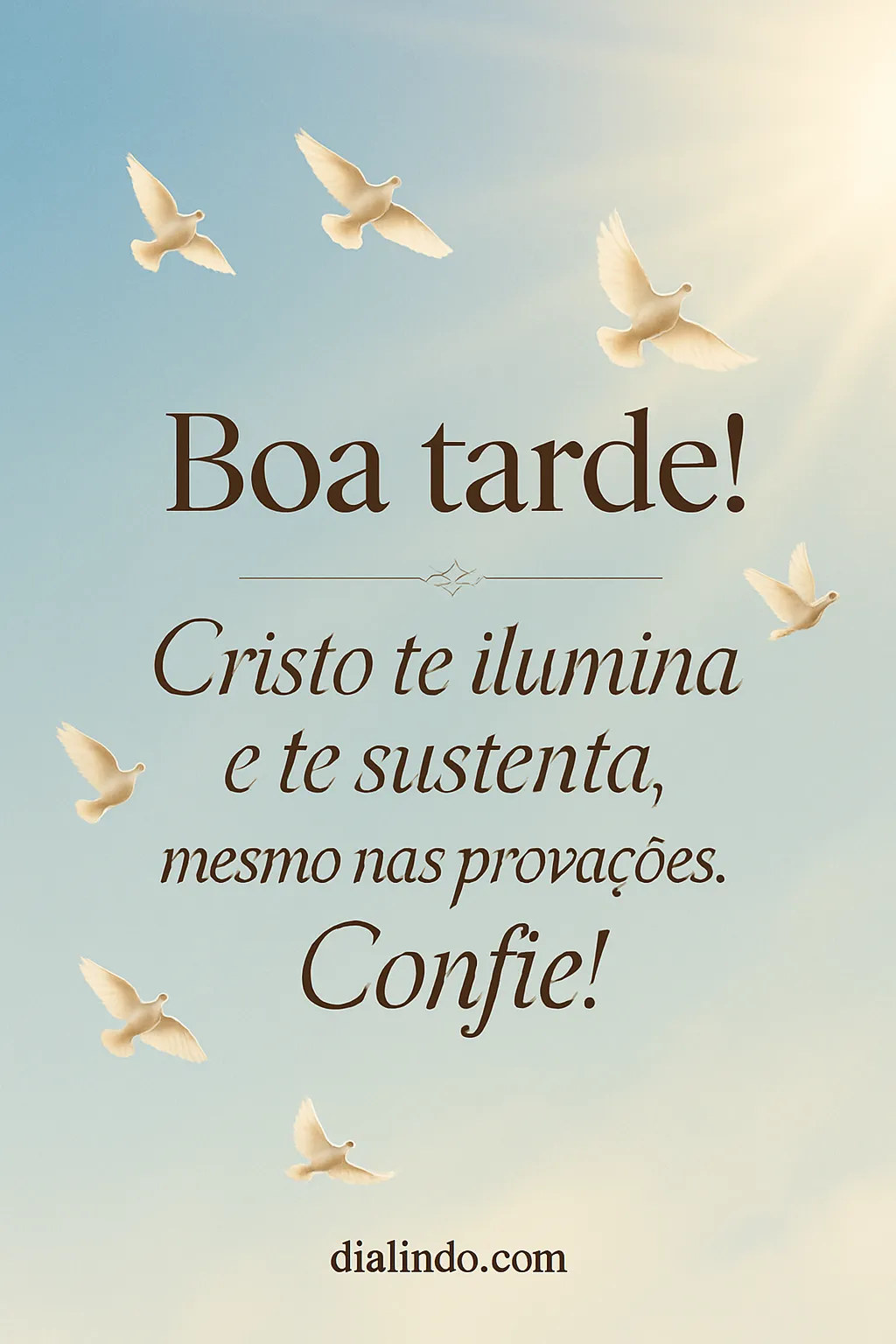 Luz Divina em Provações