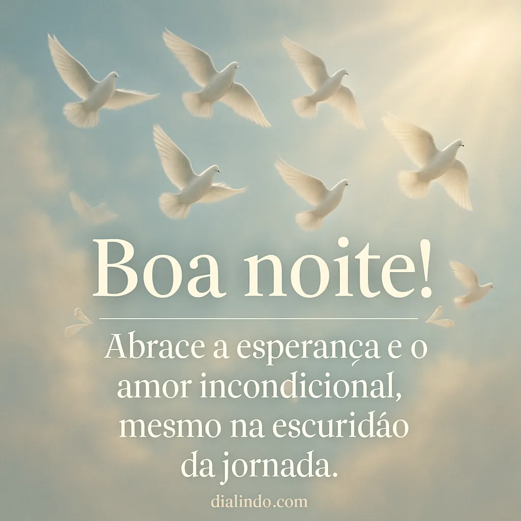 Luz Noturna: Amor Esperançoso.