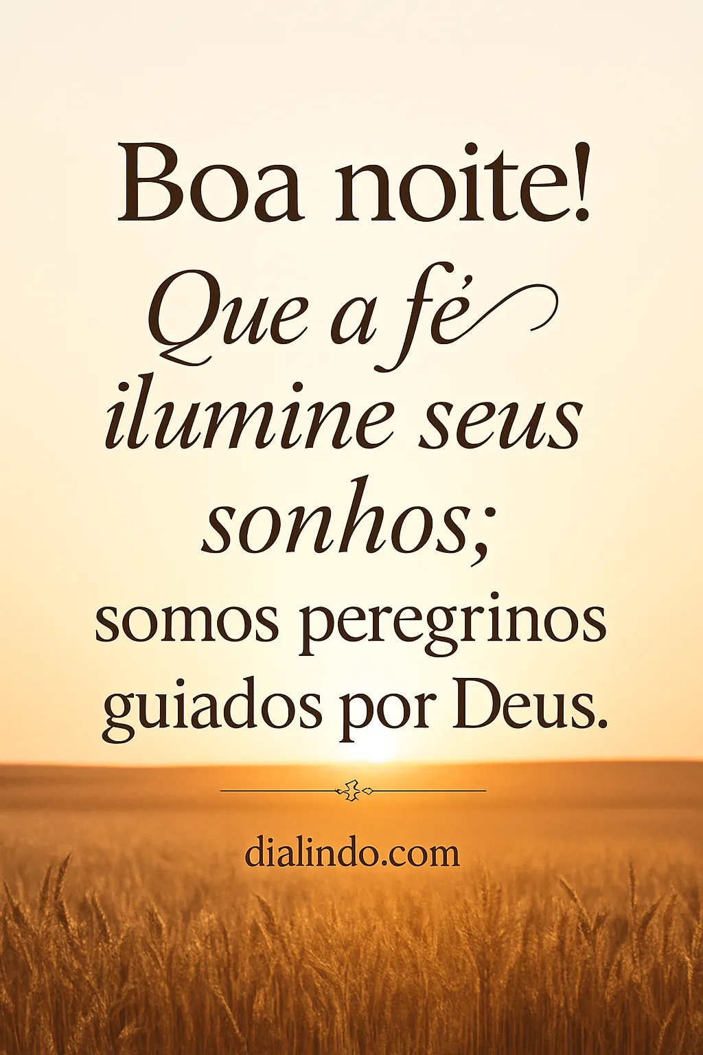 Sonhos Iluminados na Peregrinação