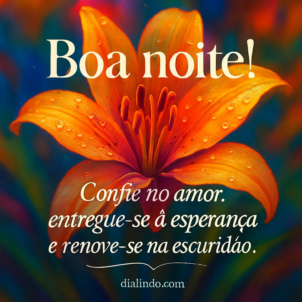 Amor, Esperança, Noite: Renascimento