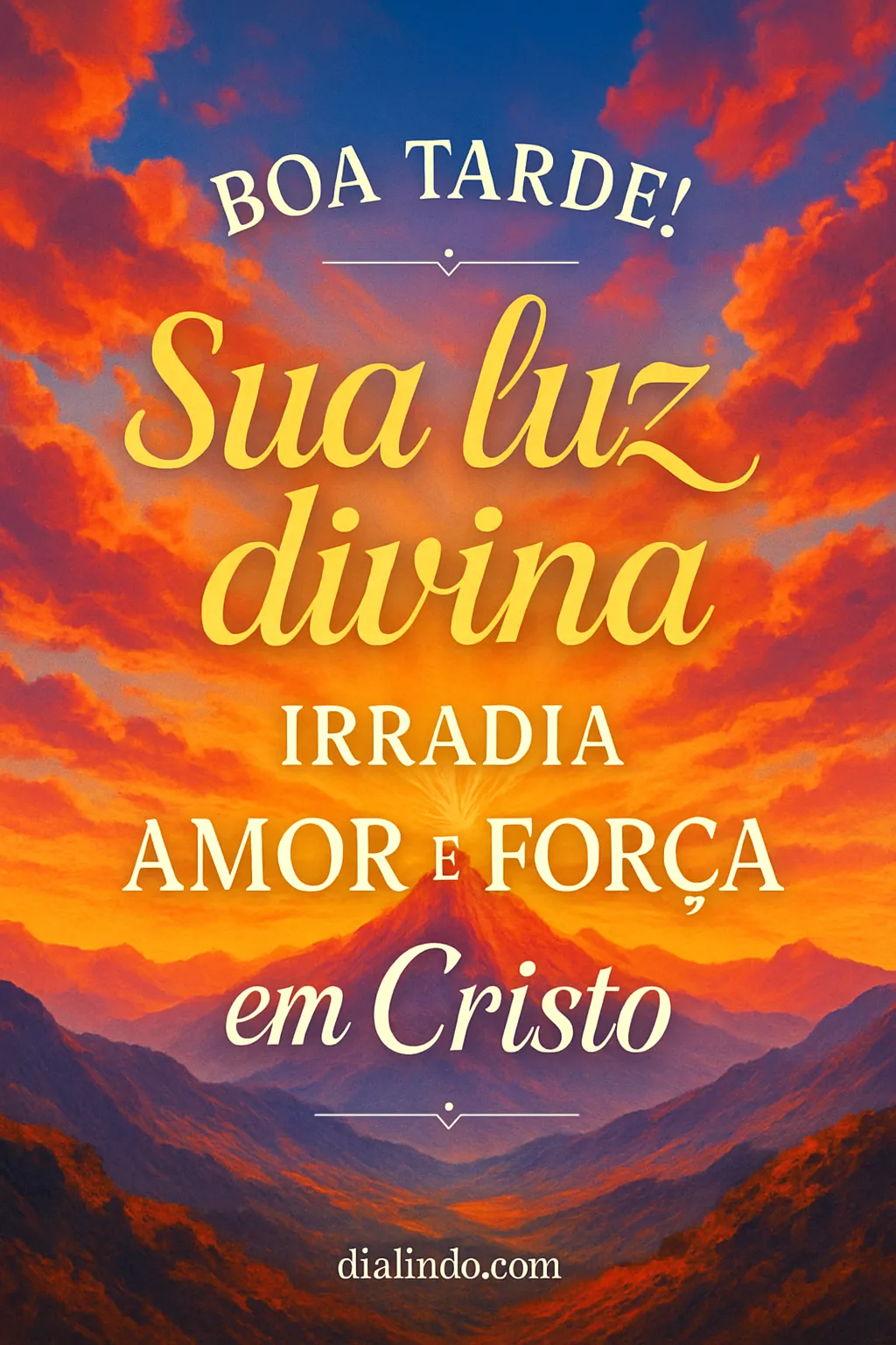 Luz Divina Irradiando Amor
