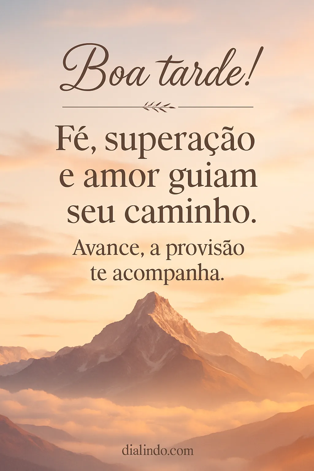 Provisão Amorosa na Superação