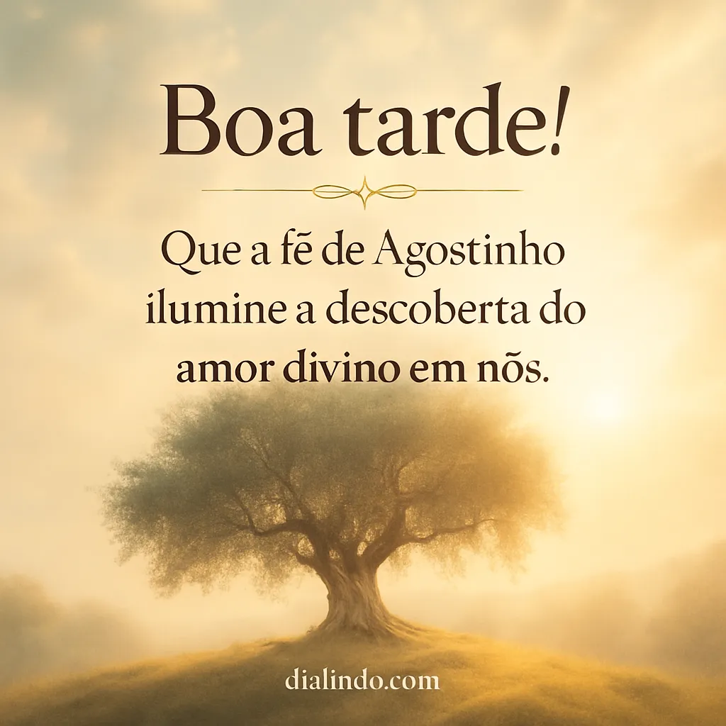 Agostinho: Amor Divino Iluminado.